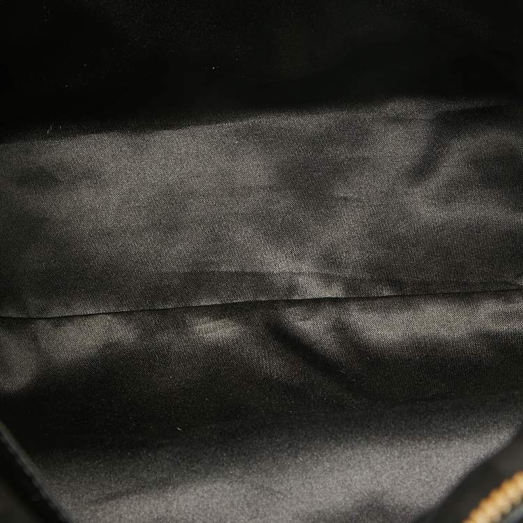 Pre Owned Coach Black Patent Leather Daisy Tote