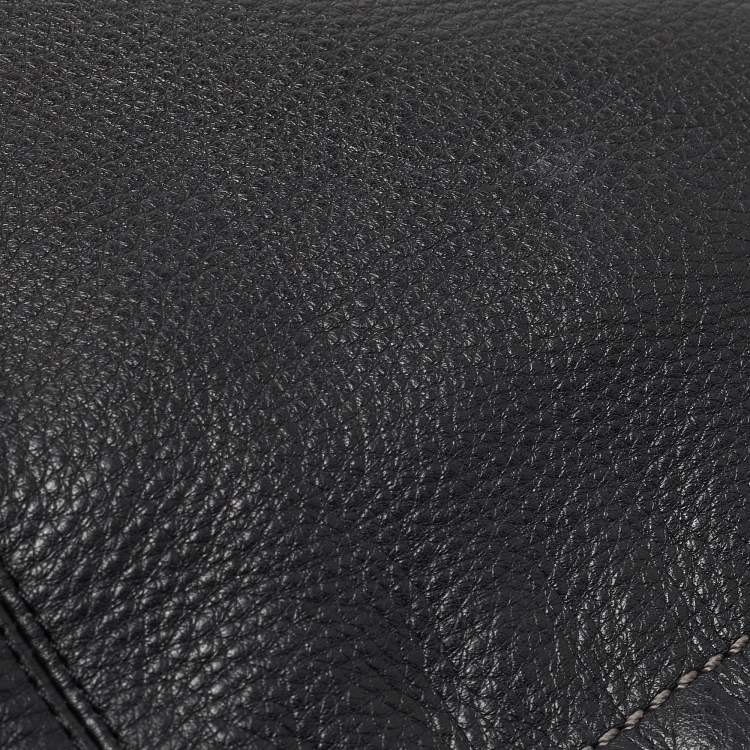 Pre Owned Coach Black Leather Park Hobo