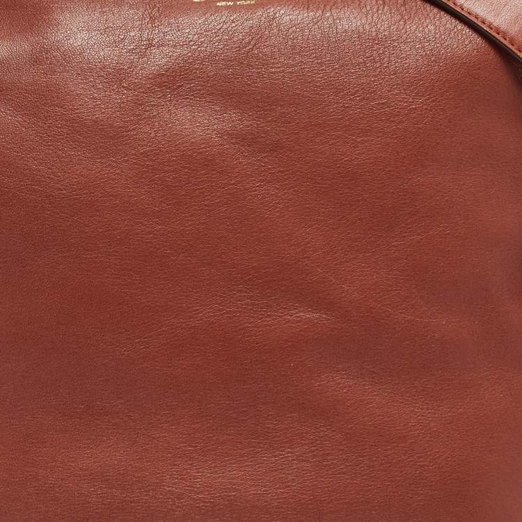 مملوكة مسبقًا Coach Dark Brown Leather Legacy Tassel Crossbody Bag
