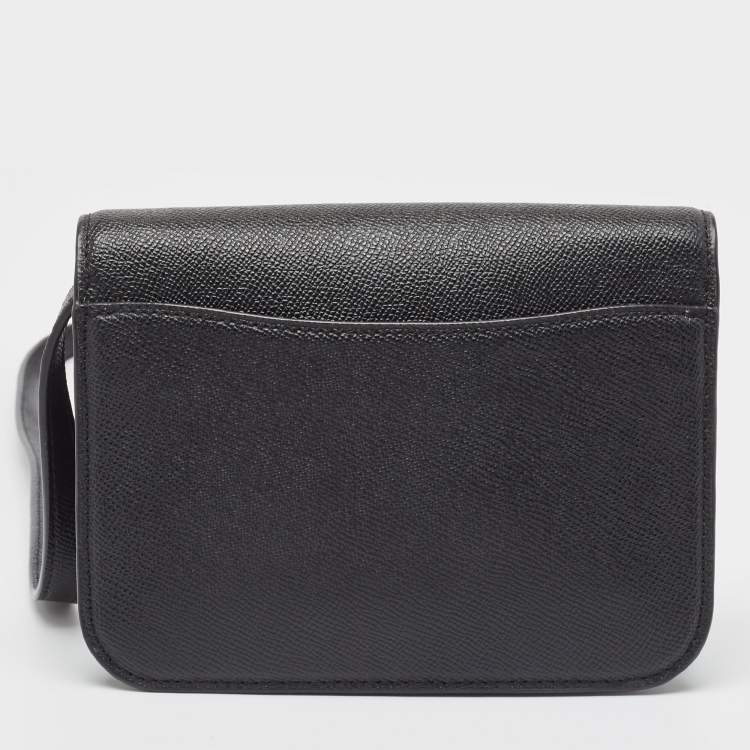 مملوكة مسبقًا Coach Black Leather Mini Brynn Crossbody Bag