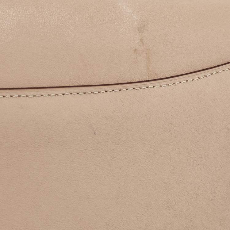 Pre Owned Coach Beige Signature Coated Canvas and Leather Tabby 26 Bag