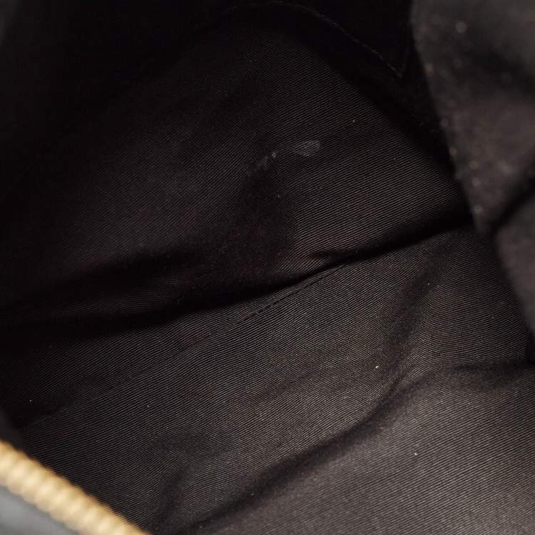 Pre Owned Coach Black Leather Scout Hobo