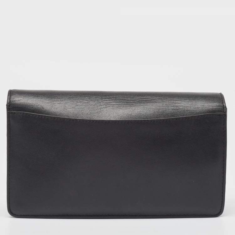 Pre Owned Coach x Selena Black Leather Hayden Crossbody Bag