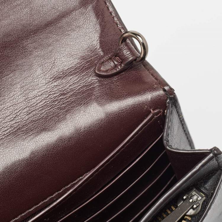Pre Owned Coach x Selena Black Leather Hayden Crossbody Bag
