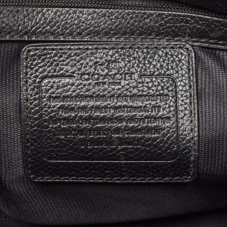 Pre Owned Coach Multicolor Python Embossed and Leather Crosby Carryall Tote