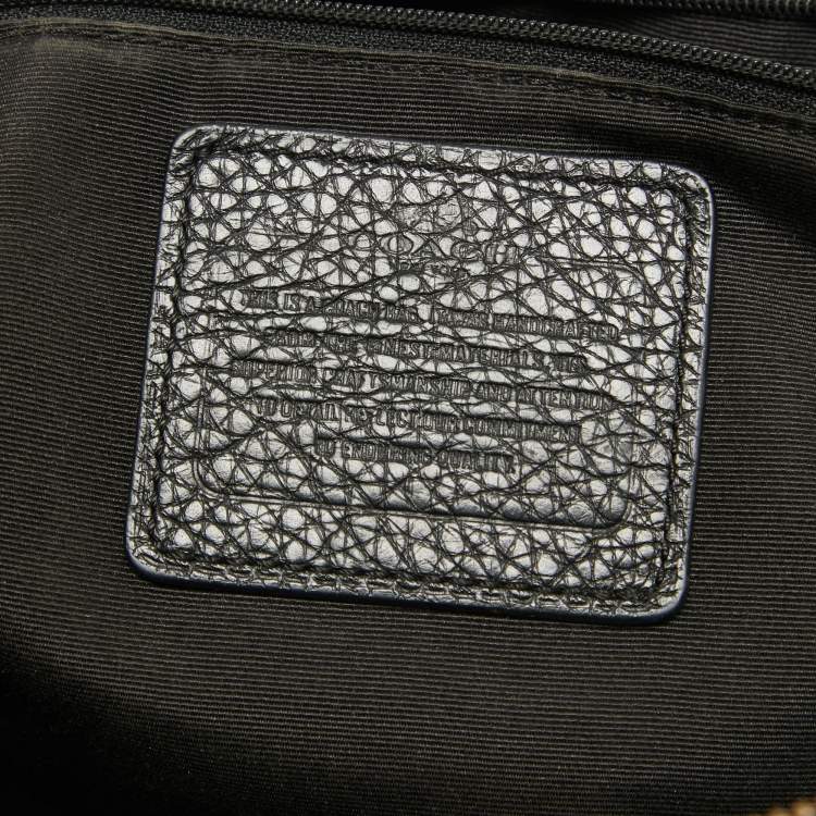 Pre Owned Coach Black Leather Kelsey Satchel