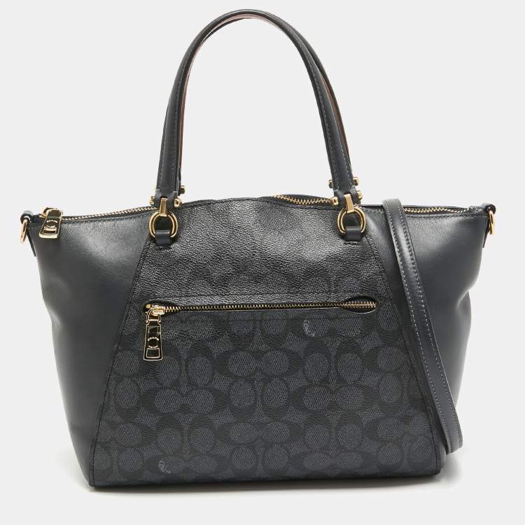 Coach prairie satchel black on sale