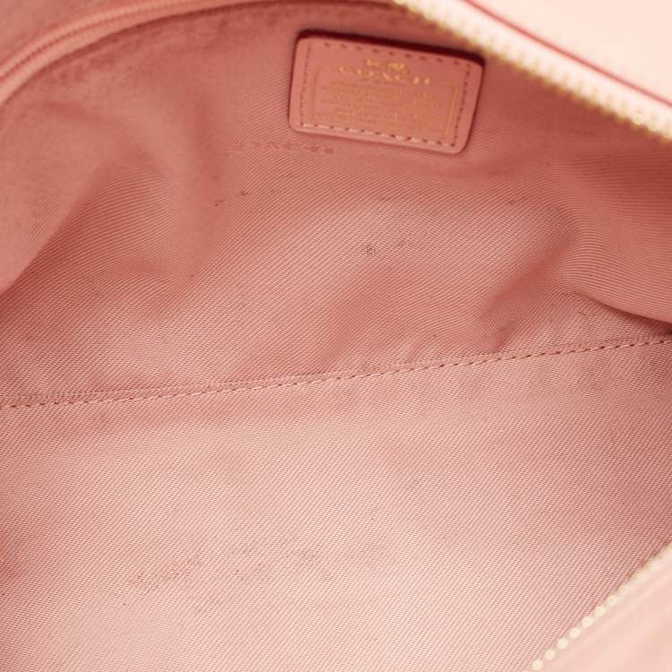 Pre Owned Coach Two Tone Red Leather Swagger 27 Carryall Tote