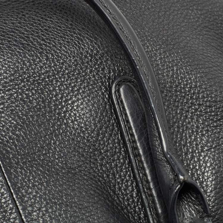 Pre Owned Coach Black Leather Morgan Tote