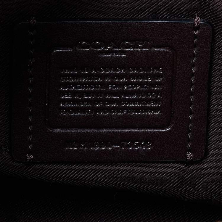 Pre Owned Coach Black Leather Hadley Hobo
