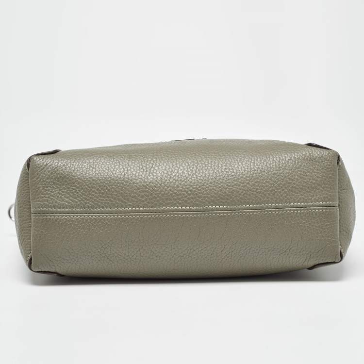 مملوكة مسبقًا Coach Green Leather Kacey Satchel