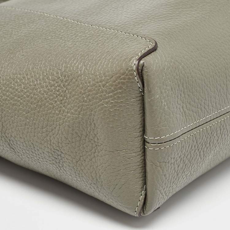 مملوكة مسبقًا Coach Green Leather Kacey Satchel