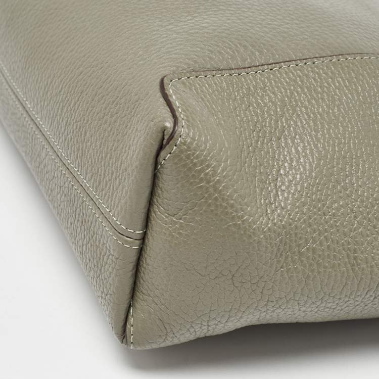مملوكة مسبقًا Coach Green Leather Kacey Satchel