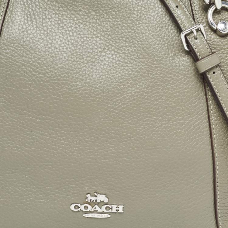 مملوكة مسبقًا Coach Green Leather Kacey Satchel