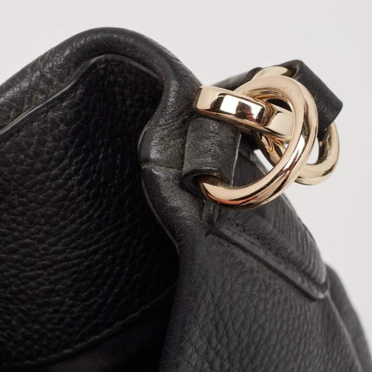 Pre Owned Coach Black Leather Phoebe Madison Shoulder Bag