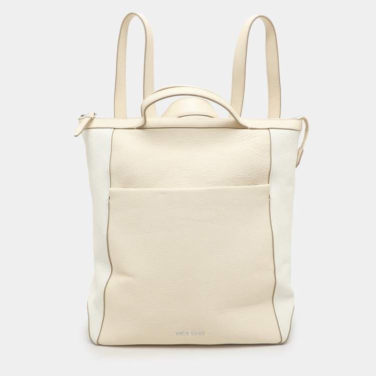 Pre Owned Cole Haan Tri-Color Block Grand Ambition Travel Backpack