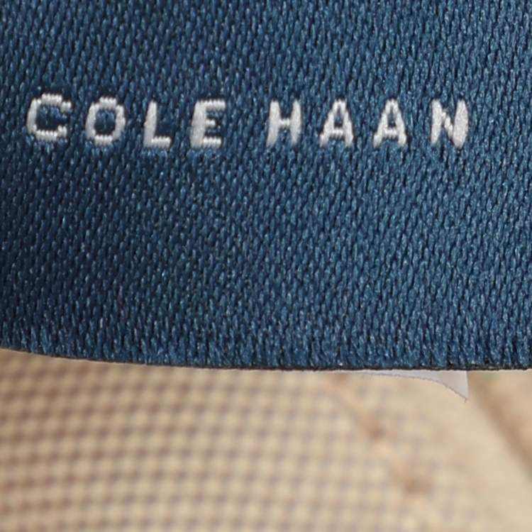 Pre Owned Cole Haan Tri-Color Block Grand Ambition Travel Backpack