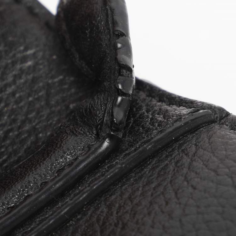 Pre Owned Cole Haan Black Leather Tote