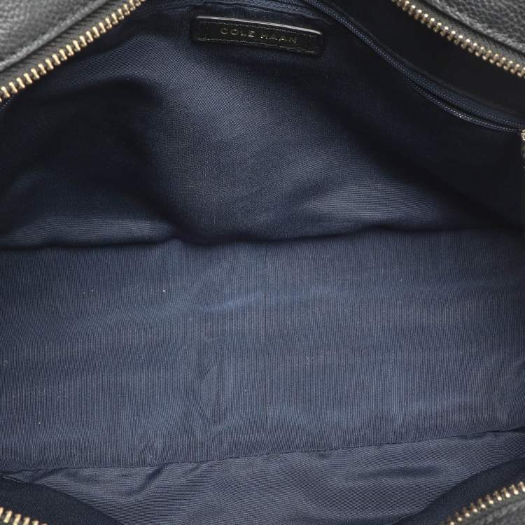 Pre Owned Cole Haan Black Leather Tote