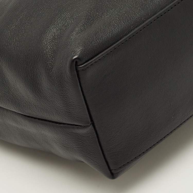 Pre Owned Cole Haan Mini Black Leather Hobo