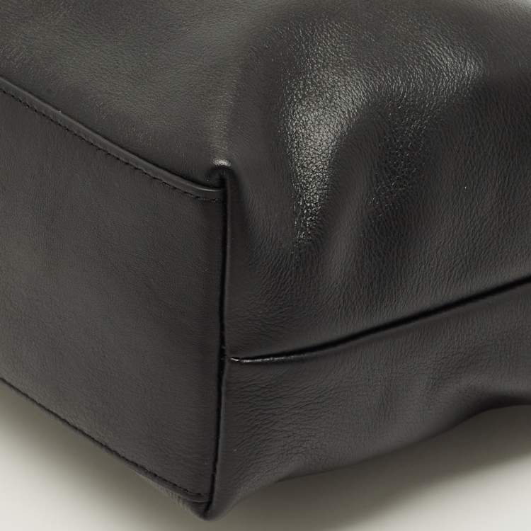 Pre Owned Cole Haan Mini Black Leather Hobo