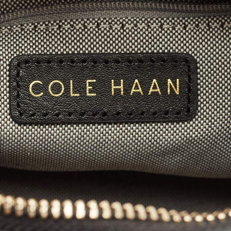 Pre Owned Cole Haan Mini Black Leather Hobo