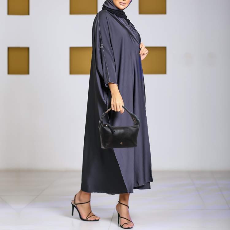 Pre Owned Cole Haan Mini Black Leather Hobo