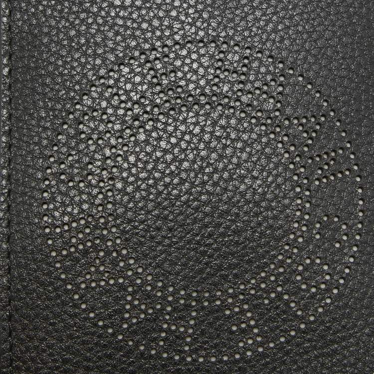 Pre Owned Cole Haan Black Leather Phone Holder Crossbody Bag