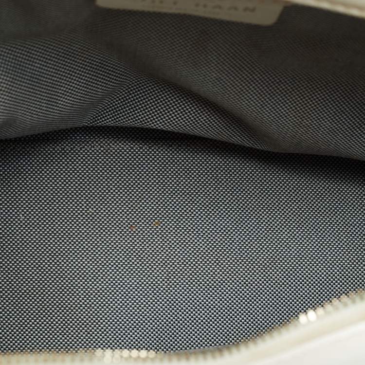 Pre Owned Cole Haan Off  White Leather Grand Series Tote