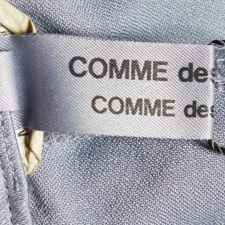 Pre Owned Comme des Garcons Grey Doughnut Pants S