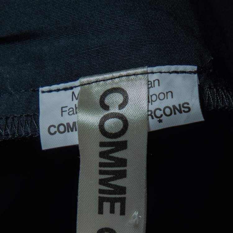 Pre Owned Comme des Garcons Black Cotton Jacket (One Size)