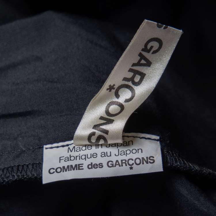 Pre Owned Comme des Garcons Black Cotton Jacket (One Size)