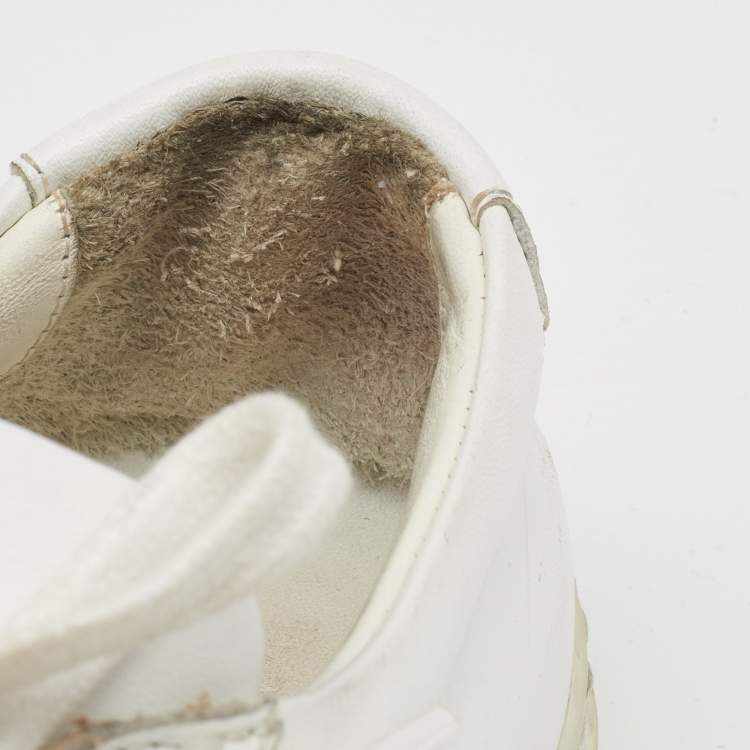 Pre Owned Common Projects White Leather Achilles Low Top Sneakers Size 38