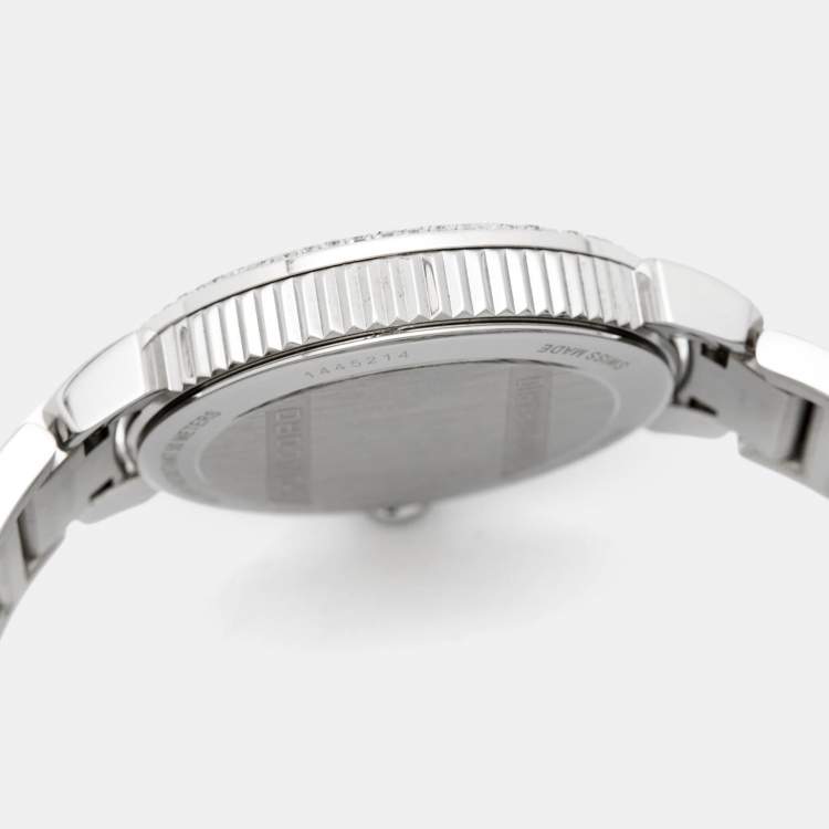 Pre Owned Concord Mother Of Pearl Stainless Steel Diamond Impresario CC.06.3.14.1120S Women's Wristwatch 32 mm