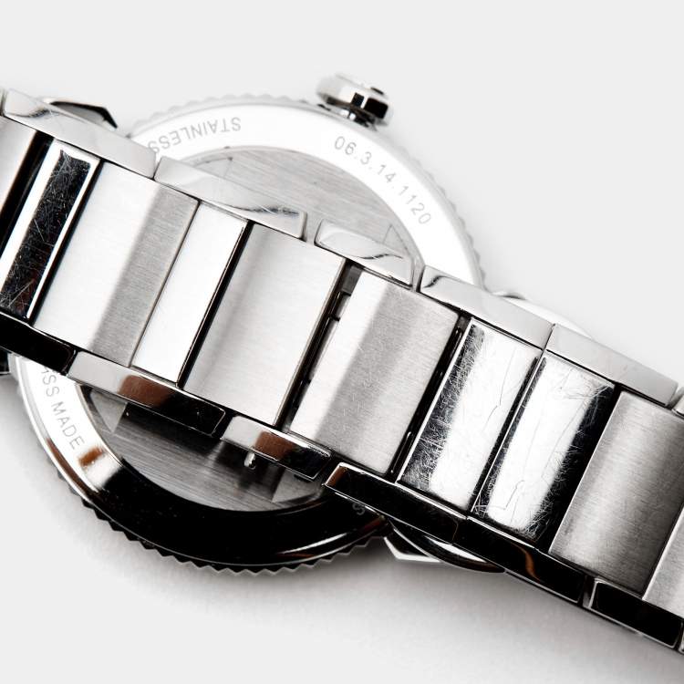 Pre Owned Concord Mother Of Pearl Stainless Steel Diamond Impresario CC.06.3.14.1120S Women's Wristwatch 32 mm