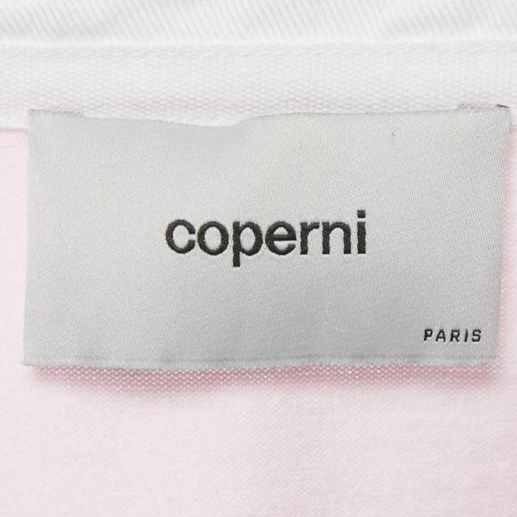 Pre Owned بوديسوت قطن مقلم وردي / كحلي كوبيرني مقاس متوسط - ميديوم