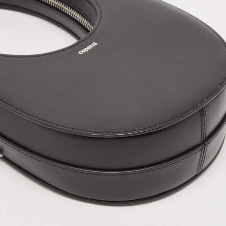 Pre Owned Coperni Black Leather Swipe Hobo