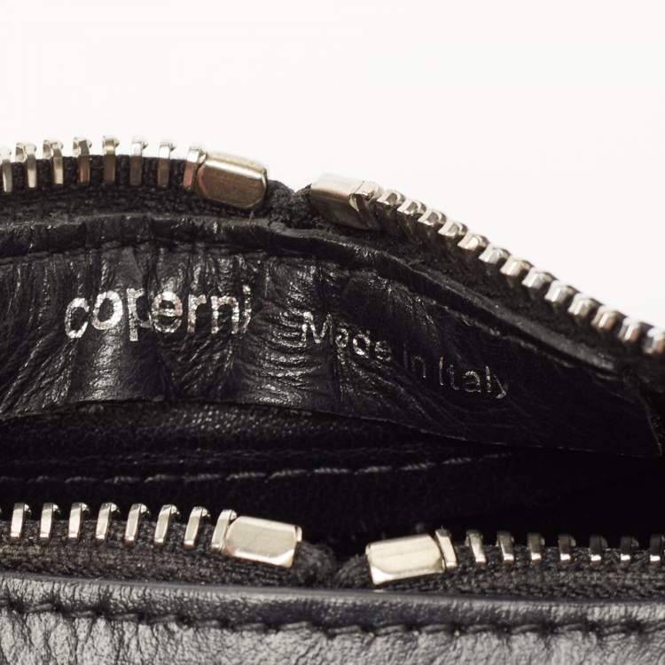 Pre Owned Coperni Black Leather Swipe Hobo