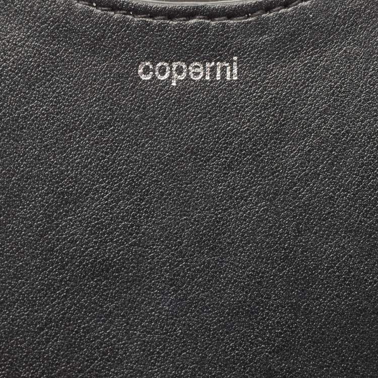 Pre Owned Coperni Black Leather Swipe Hobo