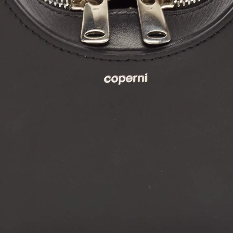 Pre Owned Coperni Black Leather Swipe Hobo