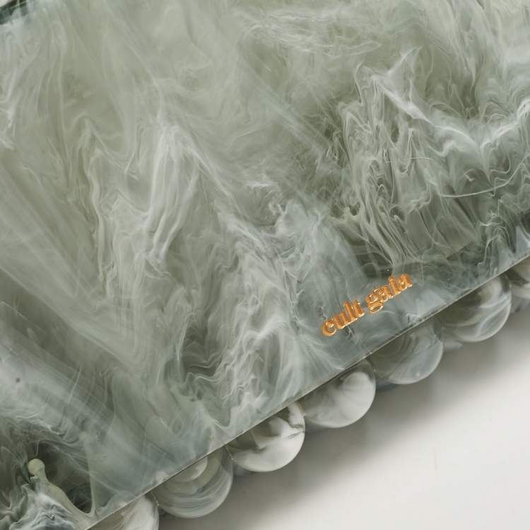 Pre Owned Cult Gaia Grey Acrylic Seaspray EOS Clutch