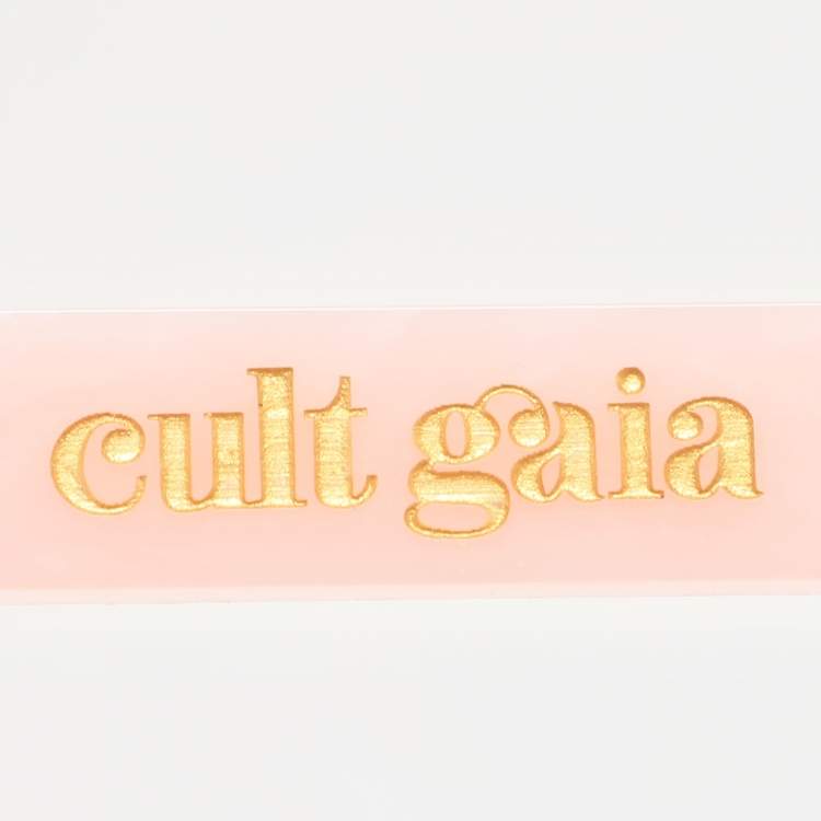 Pre Owned Cult Gaia Pink Acrylic Mini Ark Bag