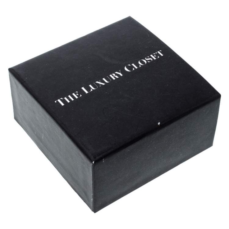 مملوكة مسبقًا Damiani Damianissima Onyx Diamond Silver Station Bracelet