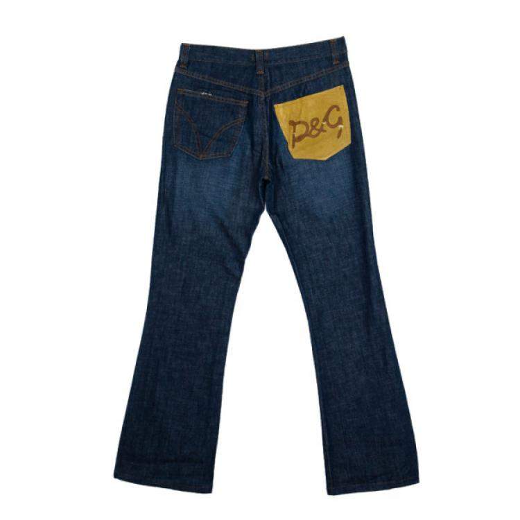 Pre Owned D&G Bootcut Denim Jeans M