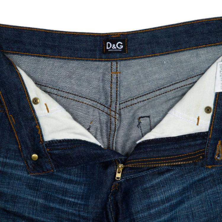 Pre Owned D&G Bootcut Denim Jeans M