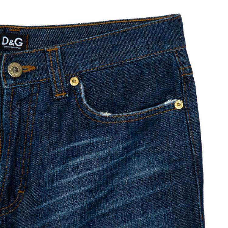 Pre Owned D&G Bootcut Denim Jeans M