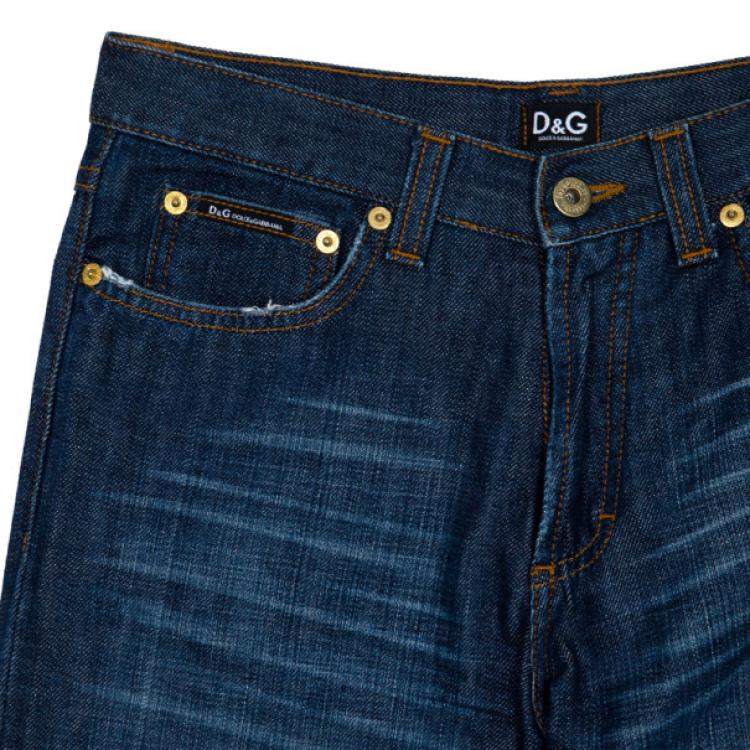 Pre Owned D&G Bootcut Denim Jeans M