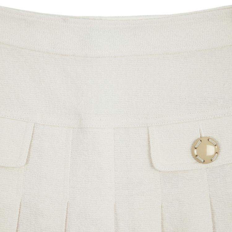 Pre Owned D&G Pleated Short Skirt S