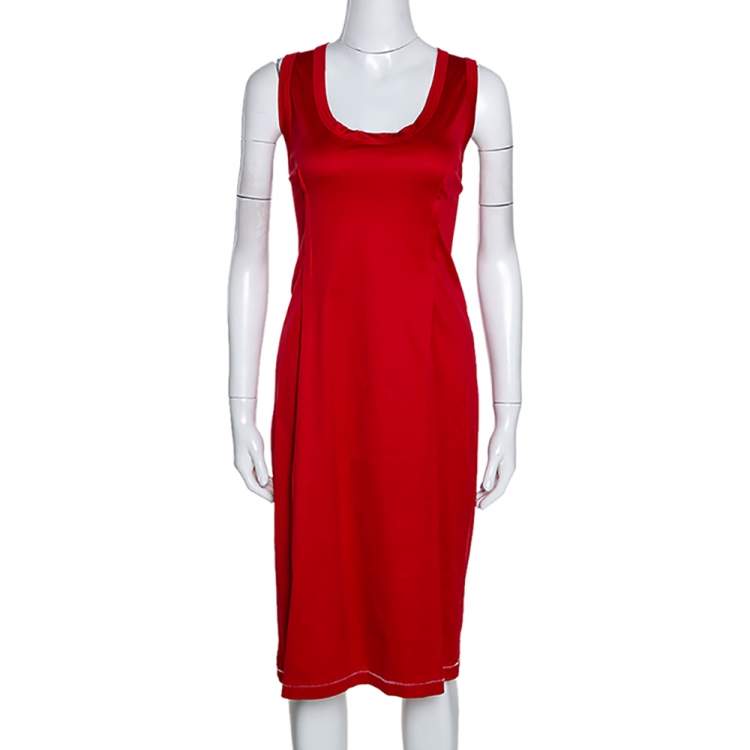 d&g red dress