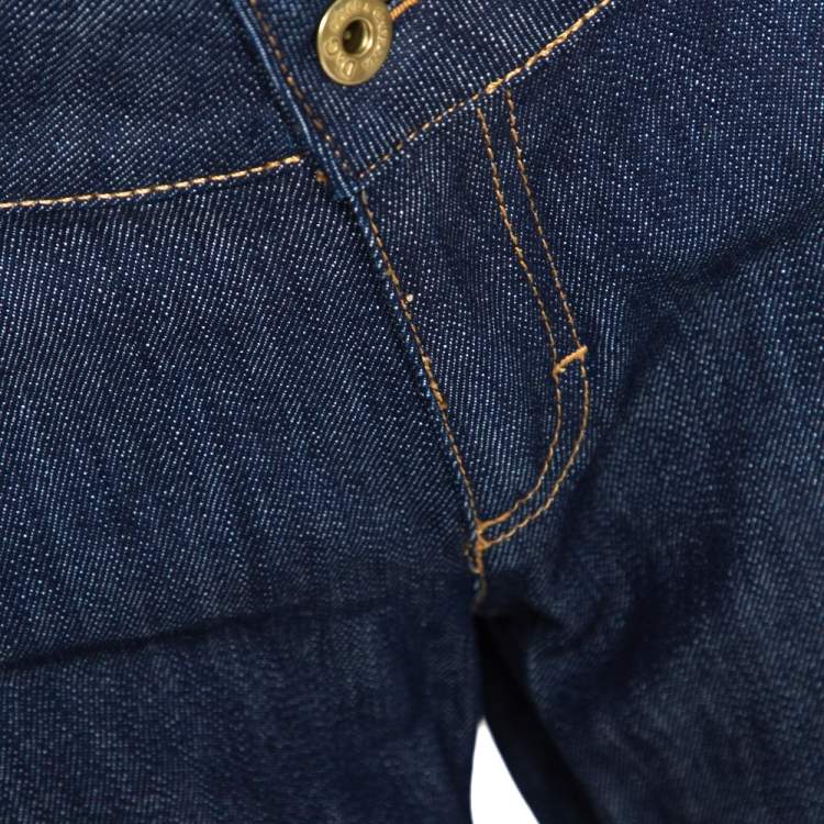 Pre Owned D&G Indigo Denim Flared Jeans M